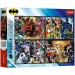 Batman: Hrdinovia a zloduchovia Gothamu 4x250-dielne puzzle - Trefl
