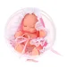 BEAU Baby spacírujúca bábika prekvapenie v guličke v dvoch variantoch 8,5 cm 1ks obrázok 3