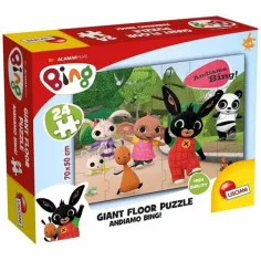 Bing: Poďme Bing! obrovský podlahový puzzle 24ks obrázok 1