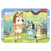 Bluey 2 v 1 rámečkový baby puzzle - Trefl
