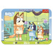Bluey 2 v 1 rámové detské puzzle - Trefl