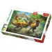 Bojujúce Tyranosaury 160 ks puzzle - Trefl