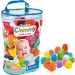 Clemmy: Mäkké farebné stavebné kocky pre bábätká 40ks set - Clementoni obrázok 1