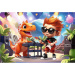 Connect Joe 70-dielne puzzle s figúrkou a 6 stavebnými kockami - Trefl