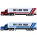 Container Truck kamión 20cm