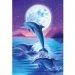 Diamantové puzzle: Delfíny diamantový maliarsky set 10x15cm obrázok 1