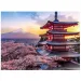 Diamantové puzzle: Japonská pagoda diamantový maliarsky set 30x40cm obrázok 1
