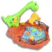 Dino rybárska hračka so žeriavom a rybami