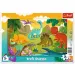 Dinosaurus 15 dielne rámové puzzle - Trefl