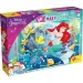Disney Ariel 2 v 1, maxi puzzle s 60 dielikmi a omaľovánka 70x50 cm - Lisciani