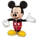Disney: Mickey myš 104 ks puzzle + 3D Mickey model - Clementoni obrázok 2