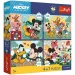 Disney Mickey myš a priatelia – 4 x 88 ks Premium Plus Kids puzzle – Trefl obrázok 1