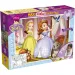 Disney Princezná Sofia 2 v 1 60-dielne maxi puzzle a omaľovánka 70x50 cm - Lisciani