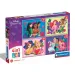 Disney princezné 4v1 puzzle - Clementoni