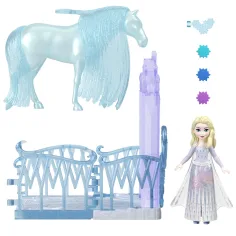 Disney Princezné: Ľadové kráľovstvo 2 mini Elza kráľovská jazdiareň - Mattel obrázok 3