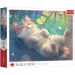 Dokonalé uvoľnenie mačiek 1000-dielny puzzle - Trefl