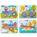 Dopravné vozidlá obrovské drevené puzzle - Melissa &amp; Doug