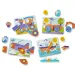 Dopravné vozidlá obrovské drevené puzzle - Melissa &amp; Doug