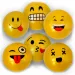 Emoji gumová lopta vo viacerých verziách 23cm