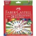 Faber-Castell: ECO trojhranné farebné ceruzky 24 ks