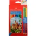 Faber-Castell: Farebné ceruzky 12 ks + 3 ks Bicolor