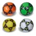 Farebná futbalová lopta z umelej kože vo viacerých variantoch 22cm