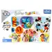 Farebný svet Disney postavičiek 160ks XL puzzle - Trefl