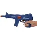 Flint Gun: Modrý vojenský guľomet s funkciou imitácie výstrelu 30cm