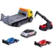 Formula Racer pretekárske auto set s nákladným autom v dvoch variantoch 1 ks – Dickie Toys obrázok 3