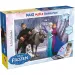 Frozen Zábava a hudba 2 v 1 60-dielne maxi puzzle a omaľovánka 70x50 cm – Lisciani