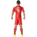 Futbalista akčná figúrka, 20 cm - Liverpool, Van Dijk v dresu číslo 4 obrázok 3