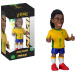Futbalová akčná figúrka, 12 cm - World Cup Legends Brazília Ronaldinho v drese číslo 10