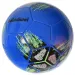 Futbalová lopta s umelej kože s krížovým vzorom 23 cm