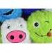Fuzzy Monsters chlpatá plyšová lopta vo viacerých variantoch 23cm