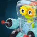 GearWheel svietiaci bojový robot s vystreľovačom vo dvoch variantoch