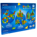 Geomag Magnetic Tiles Gems 60 ks magnetická stavebnica