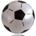 Gumená lopta s motívmi futbalovej lopty 22 cm viac druhov