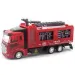 Hasičské vozidlo s naťahovacím pohonom, so svetlom a zvukom 1/48