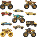 Hot Wheels Monster Trucks: Šampiónske autíčka multipack 11 ks - Mattel