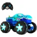 Hot Wheels Monster Trucks: Diaľkovo ovládané interaktívne Mega Wrex monster autíčko - Mattel