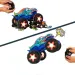 Hot Wheels Monster Trucks: Diaľkovo ovládané interaktívne Mega Wrex monster autíčko - Mattel