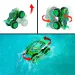 Hot Wheels Monster Trucks Diaľkovo ovládané Obojživelník Great Bite 1/15 - Mattel obrázok 3