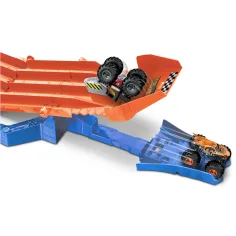 Hot Wheels Monster Trucks: Naháňačka s dráhou 2ks autíčok - Mattel obrázok 3