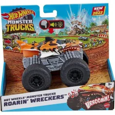 Hot Wheels Monster Trucks Tiger Shark vozidlo s svetlami a zvukmi 1/43 - Mattel obrázok 1