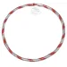 Hula hoop kruh 37 cm vo fialovo-striebornej farbe