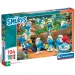 Hupikék trpaslíci lesná zábava 104ks supercolor puzzle - Clementoni obrázok 1