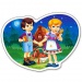 Janko a Marienka 15 ks puzzle - Castorland