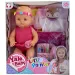 Jenny: Cikajúca bábika so setom zmývateľných textilných fixiek a oblečením vo dvoch variantoch