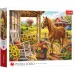 Kôň na farme 1000-dielny puzzle - Trefl