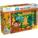 Leví kráľ 2 v 1 60-dielne maxi puzzle a omaľovánka 70x50 cm - Lisciani